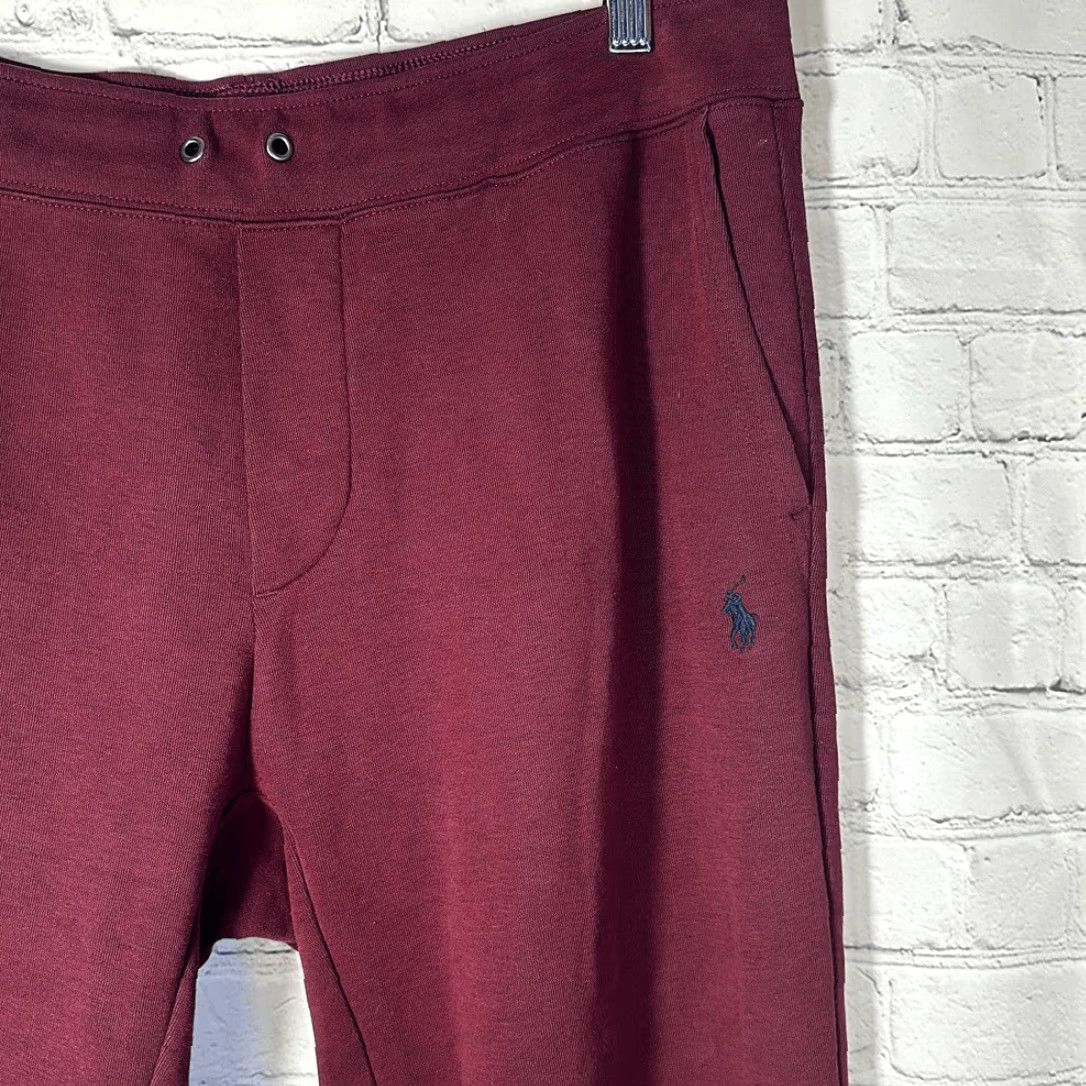 Polo Ralph Lauren Polo Ralph Lauren Joggers Sweatpants Mens L Burgundy Zip Pockets Track Pants Multicolor Size US L / EU 52-54 / 3 - 2 Thumbnail