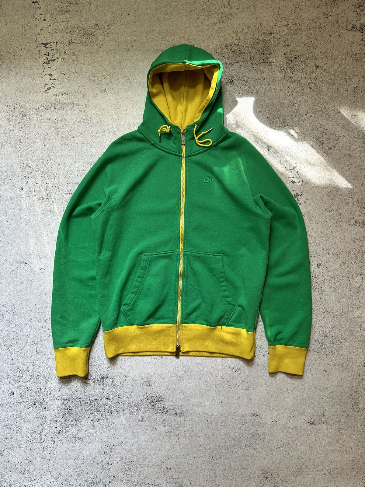 Nike Crazy Nike Vintage 90s Zip Up Hoodie Skater Size US S / EU 44-46 / 1 - 2 Thumbnail