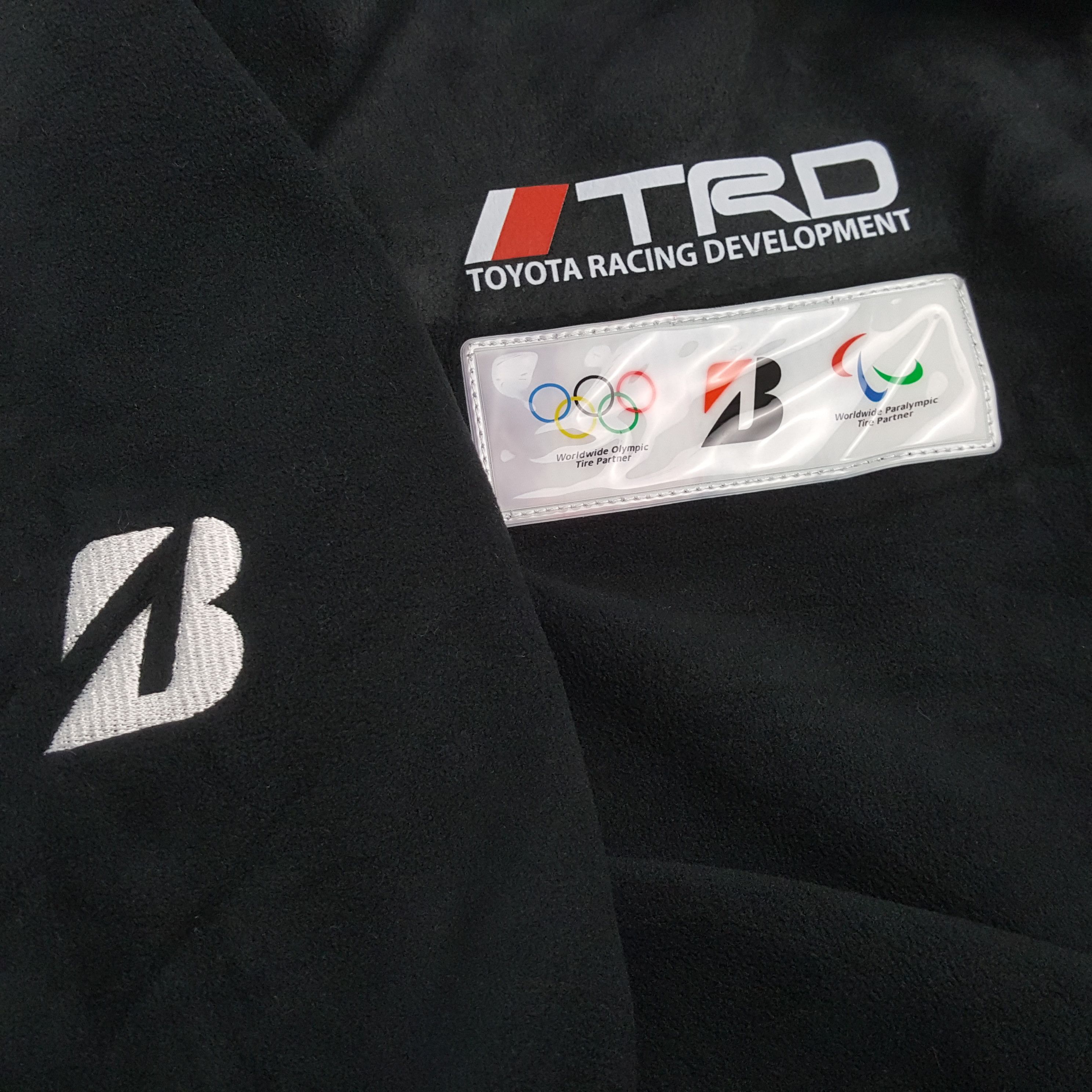 USA Olympics × Vintage BRIDGESTONE x TRD TOYOTA RACING OLYMPICS Custom Art Jacket Size US M / EU 48-50 / 2 - 9 Thumbnail