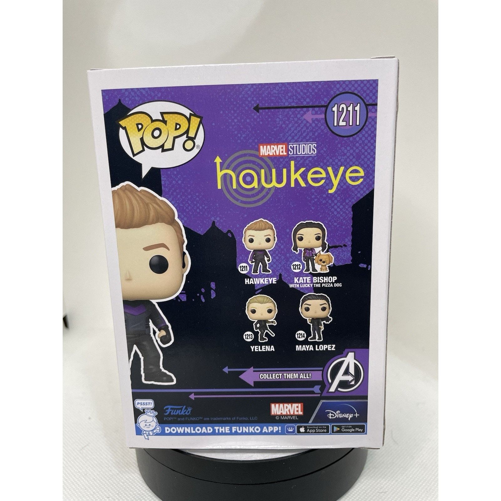 Marvel Comics Funko Pop! Hawkeye #1211 - With Pop Protector Size ONE SIZE - 5 Thumbnail