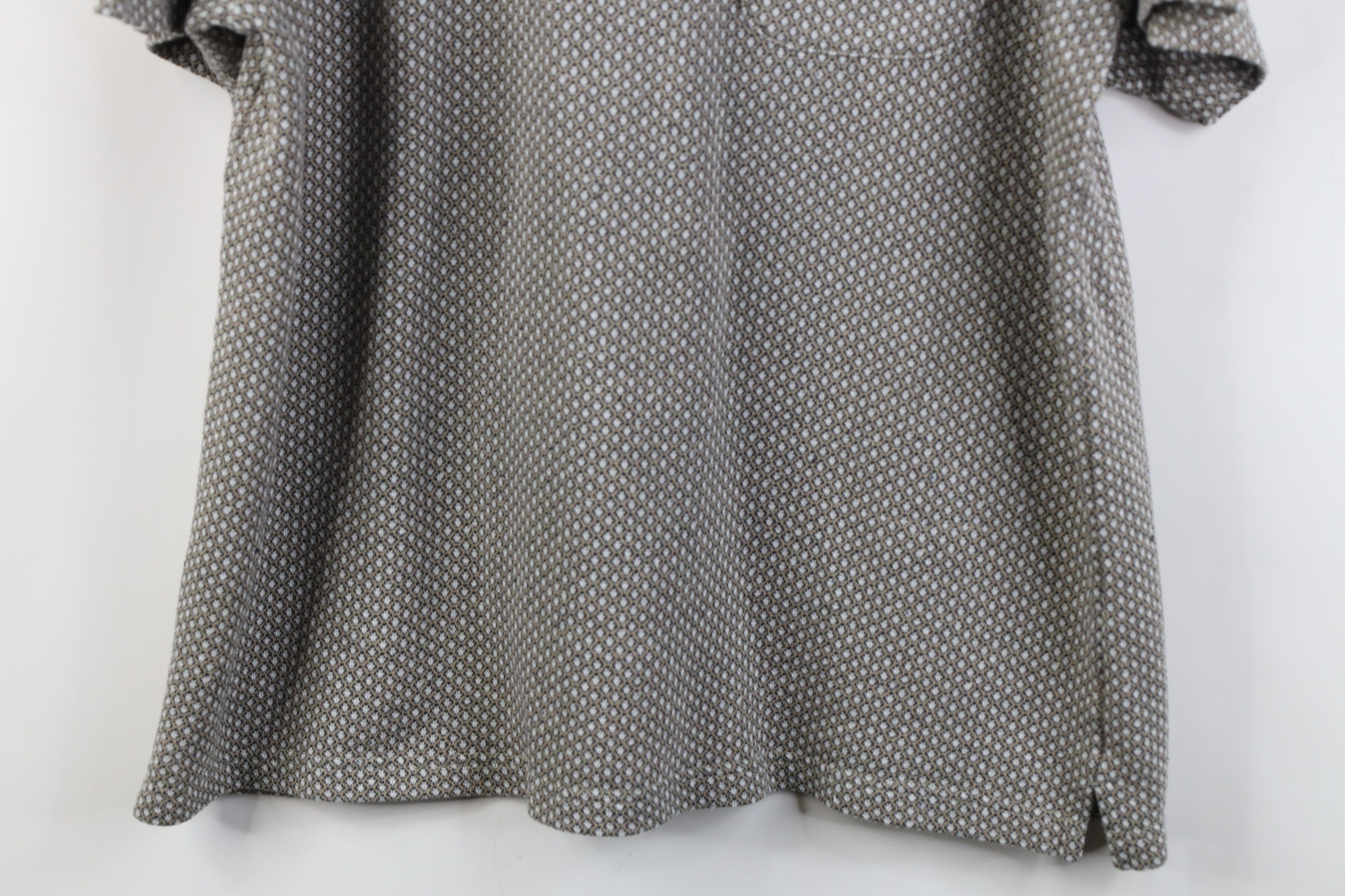 Vintage Vintage 90s Streetwear Diamond Knit Collared Golf Polo Shirt Size US L / EU 52-54 / 3 - 3 Thumbnail