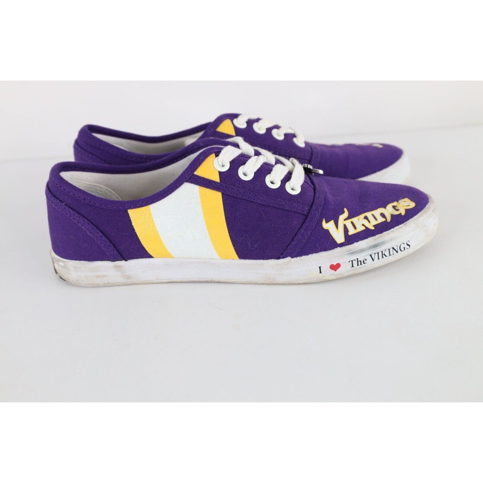 Vintage Vintage Y2K NFL Spell Out Minnesota Vikings Football Shoes Size US 8 / IT 38 - 5 Thumbnail