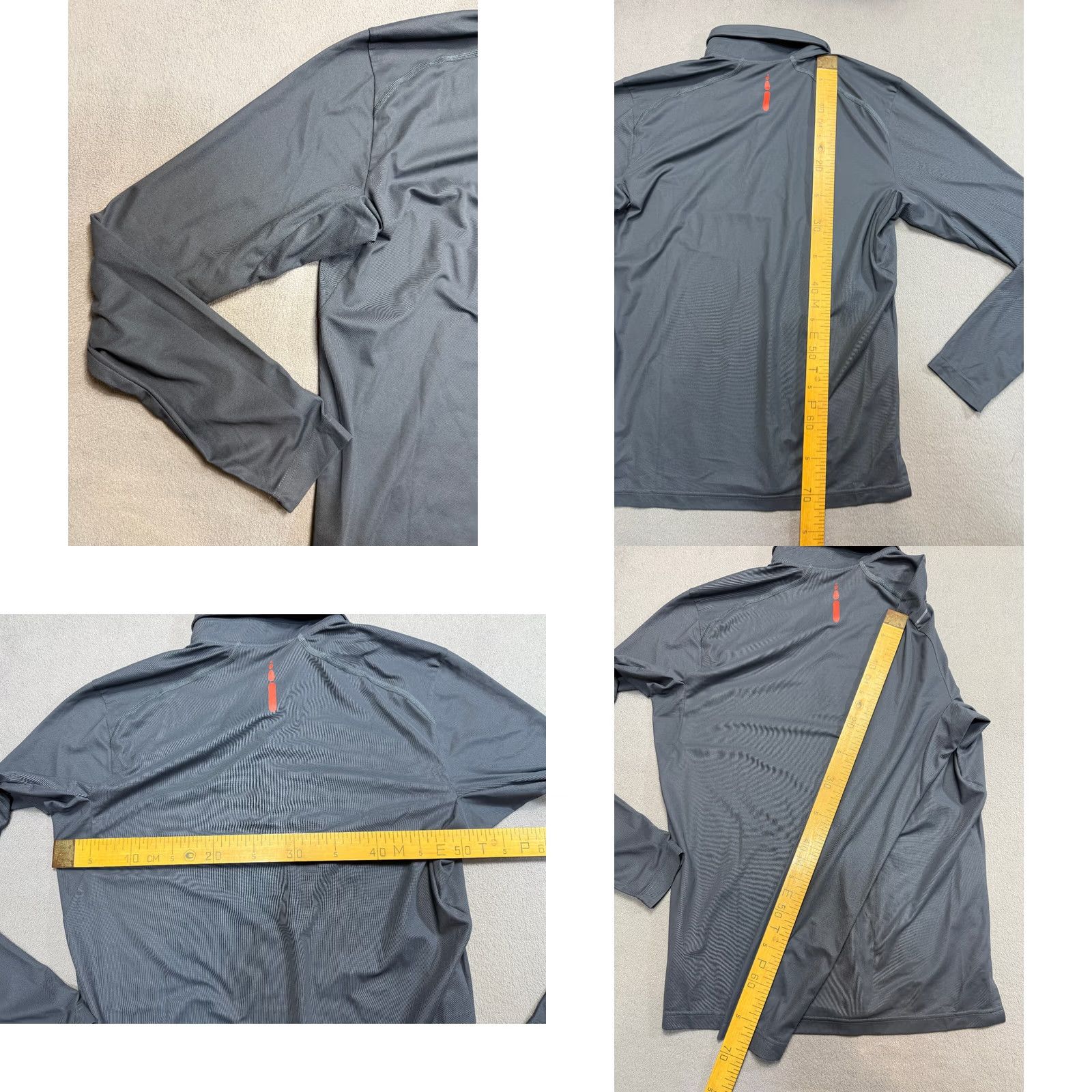 Odlo Odlo Gray training shirt long sleeve mens size L Size US L / EU 52-54 / 3 - 11 Thumbnail