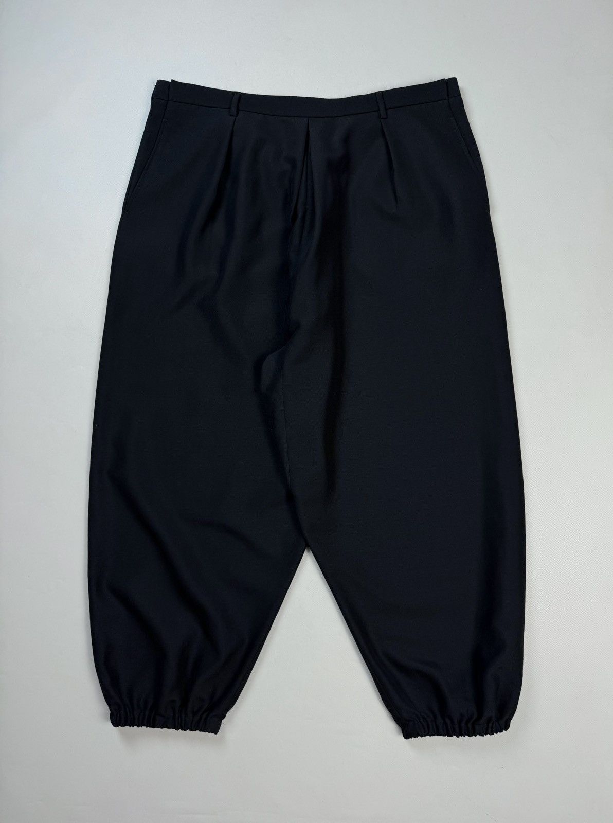 Saint Laurent Paris Saint Laurent Wool Wide Leg Baggy Drop Crotch Trousers Pants Size US 36 / EU 52 - 1 Thumbnail