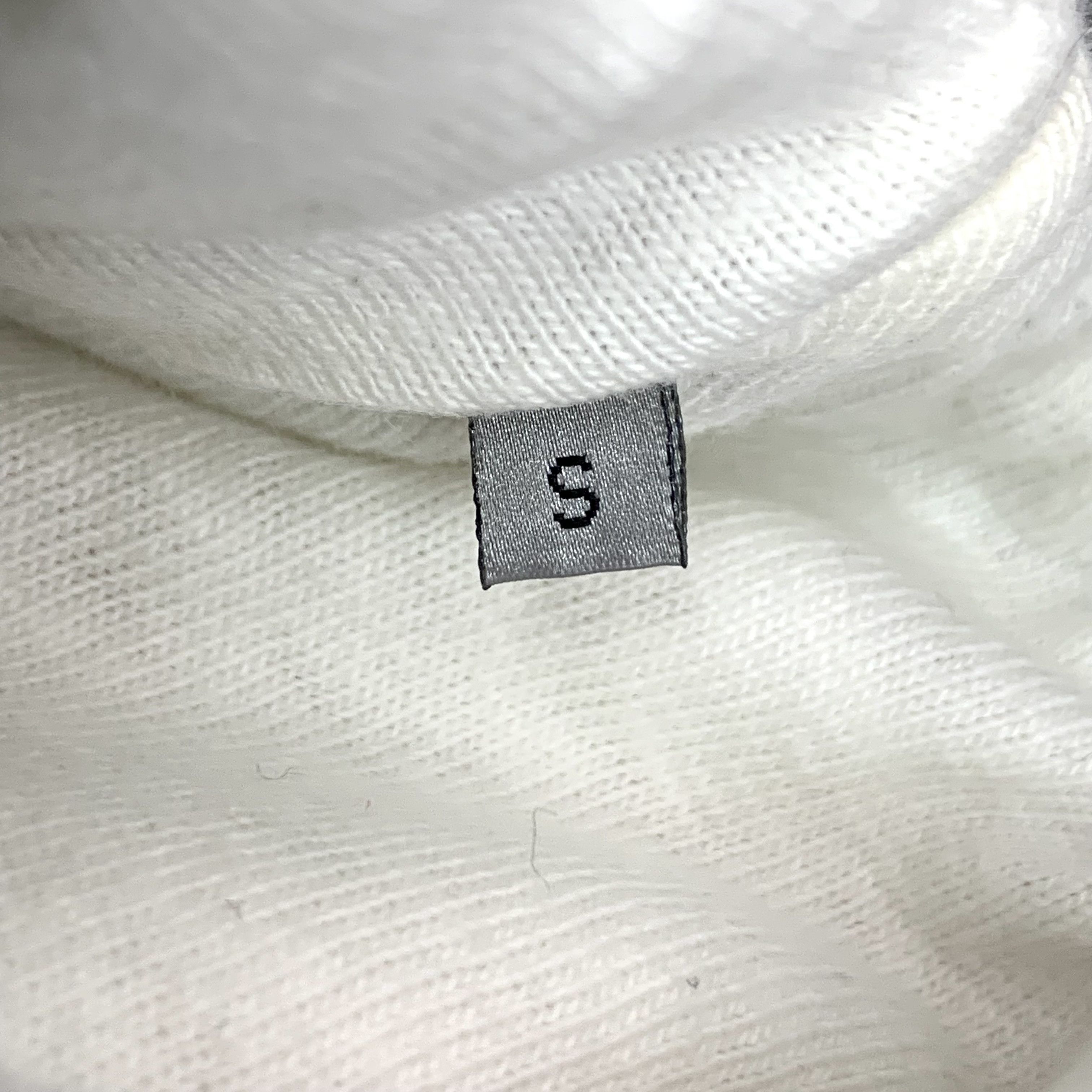 Dior Dior Distressed Logo Hoodie Grey (S) Size US S / EU 44-46 / 1 - 6 Thumbnail