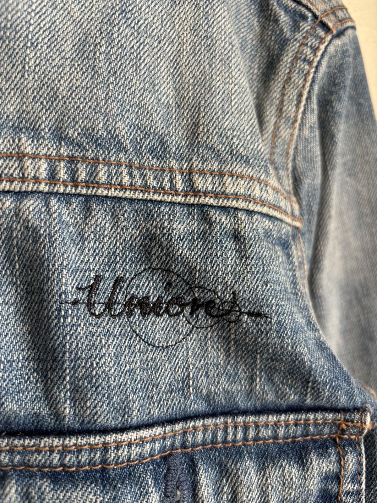 John Elliott Union x Dr Woo Selvedge Denim Jacket Size US XS / EU 42 / 0 - 4 Thumbnail