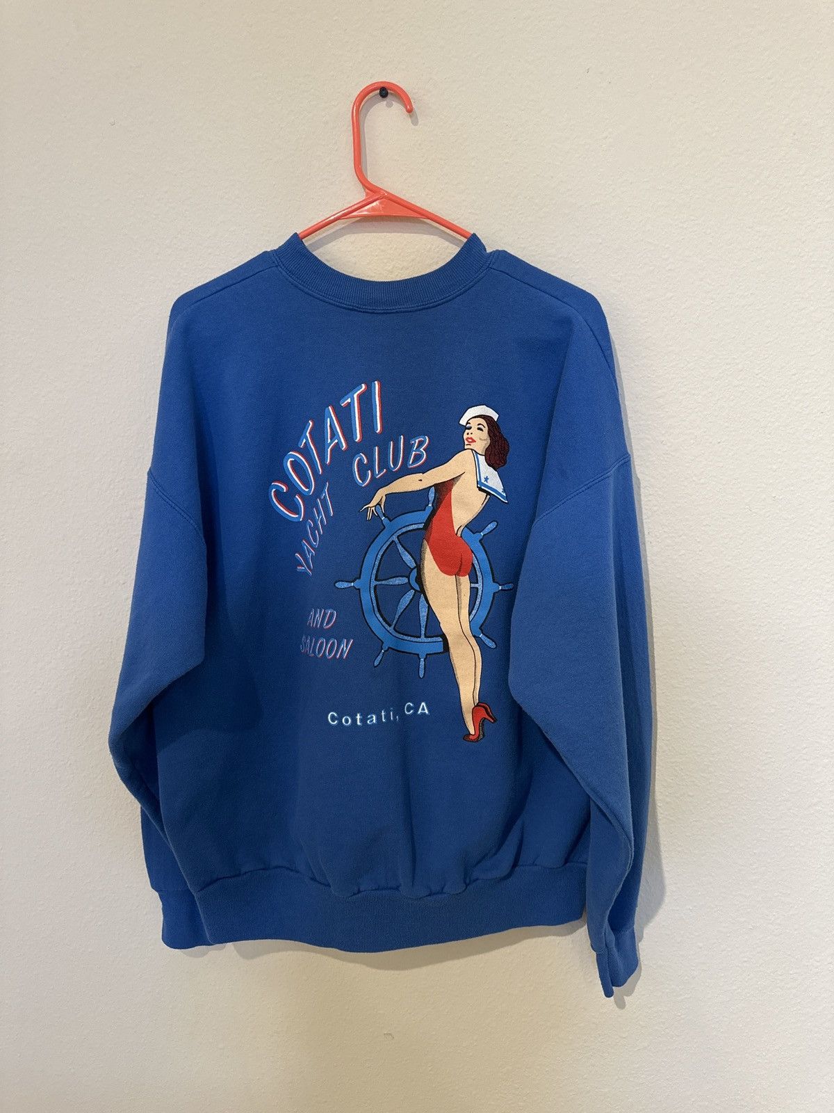 Vintage Yacht Club Crewneck Size US XL / EU 56 / 4 - 1 Thumbnail