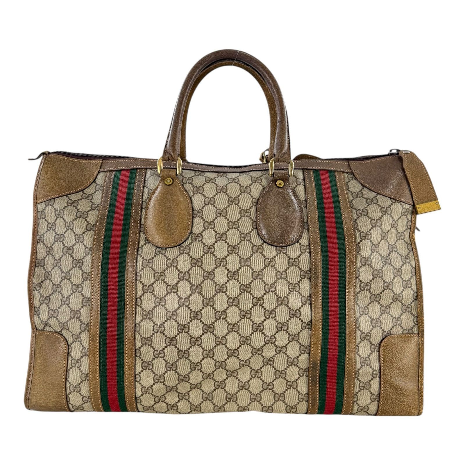 Gucci Gucci Vintage Monogram Sherry Line Travel Bag Size ONE SIZE - 2 Thumbnail