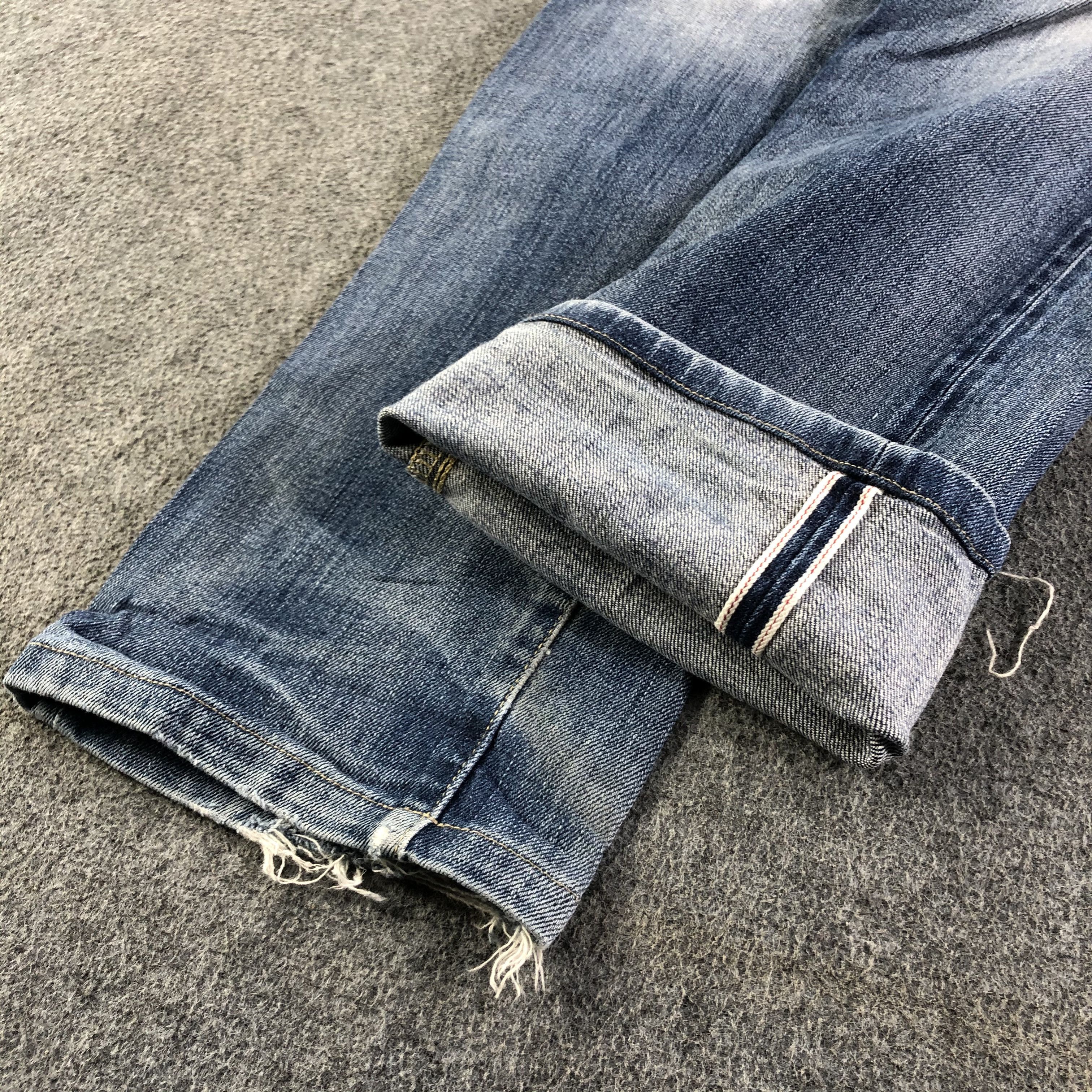 Uniqlo Blue Wash Uniqlo Selvedge Jeans-J2973 Size US 34 / EU 50 - 6 Thumbnail