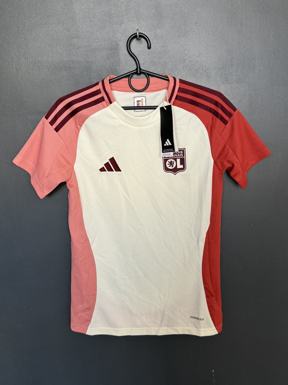 Adidas New Olympique Lyon 24/25 Third Football Jersey T-Shirt Size XS / US 0-2 / IT 36-38 - 1 Thumbnail