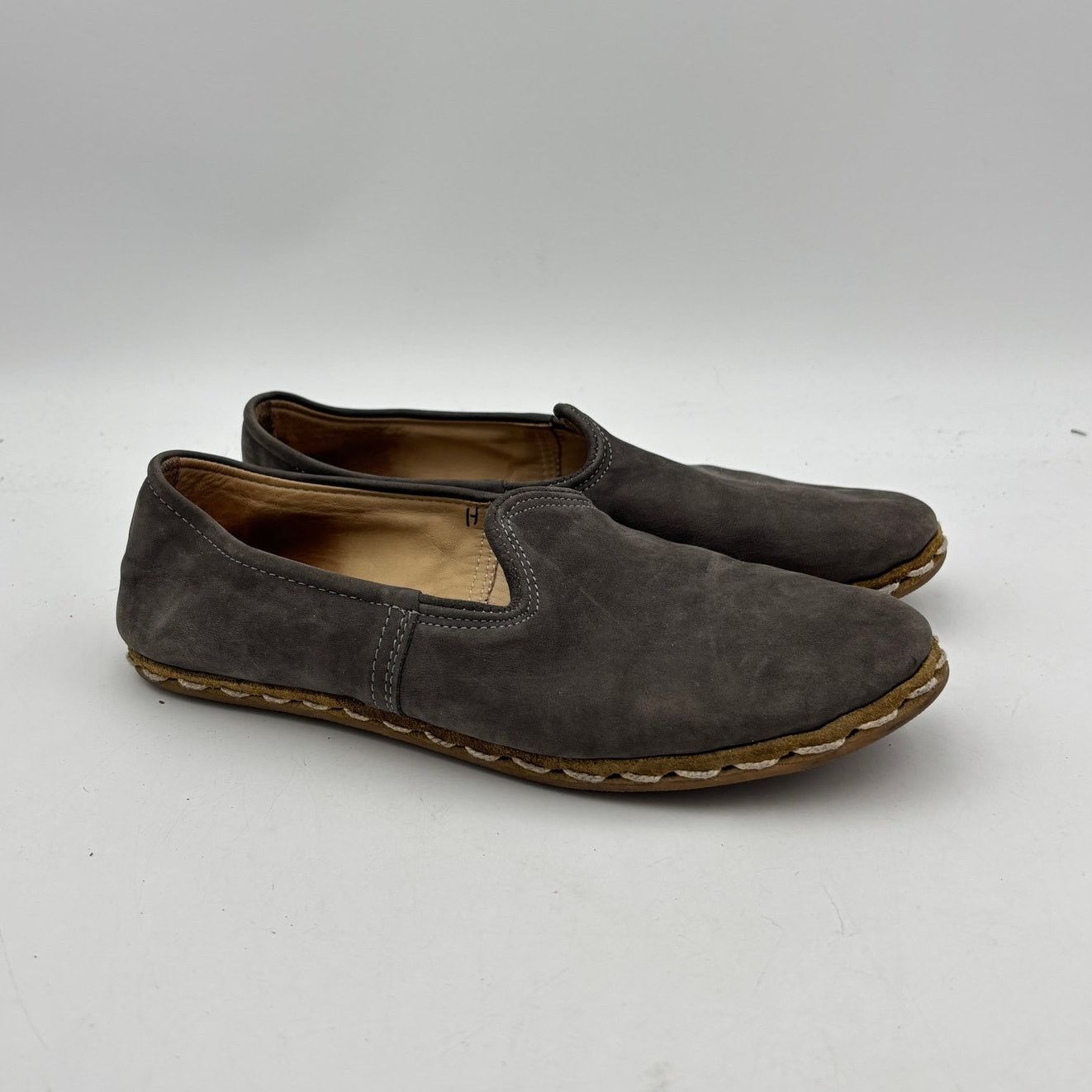 Sabah Slip-On Brown Leather Mules Sunwashed Camel Sabahs & Babas, now available ☀️ A great  main image 4