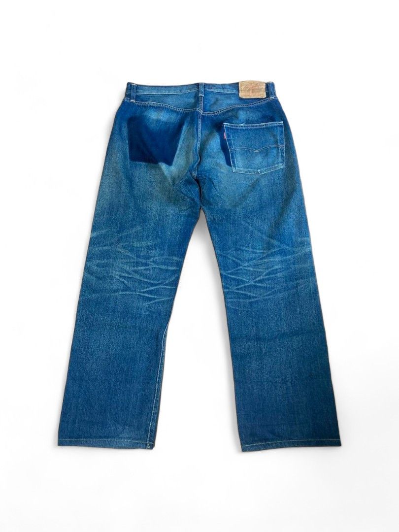 Junya Watanabe - M AW10 vintage baggy denim jeans blue