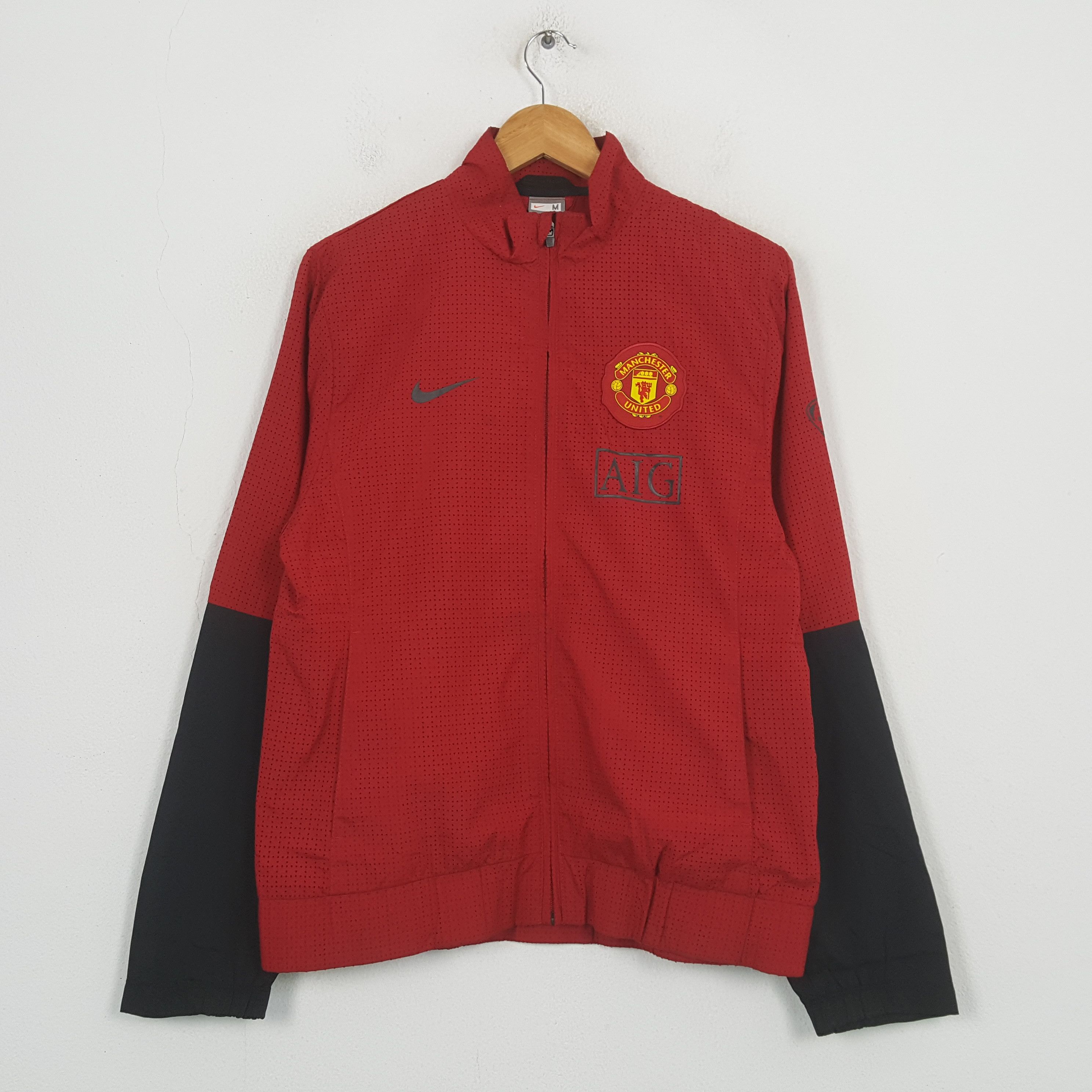 Nike Vintage Nike Manchester United Club Jacket C302N15 Size US S / EU 44-46 / 1 - 1 Thumbnail