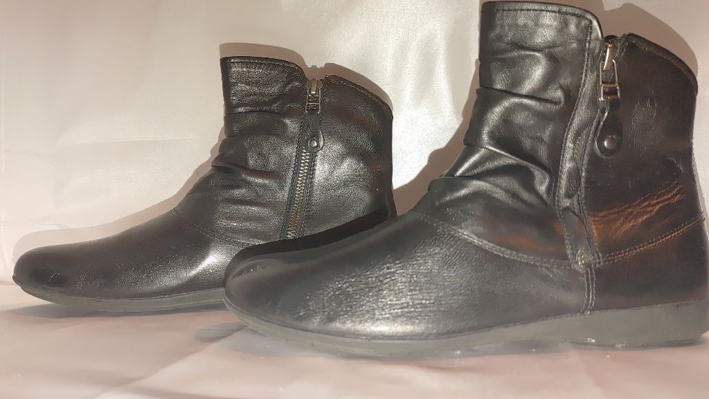 JOSEF SEIBAL Josef Seibel Naly 24 Rouched Soft Leather Booties Size 39 Size US 8.5 / IT 38.5 - 5 Thumbnail