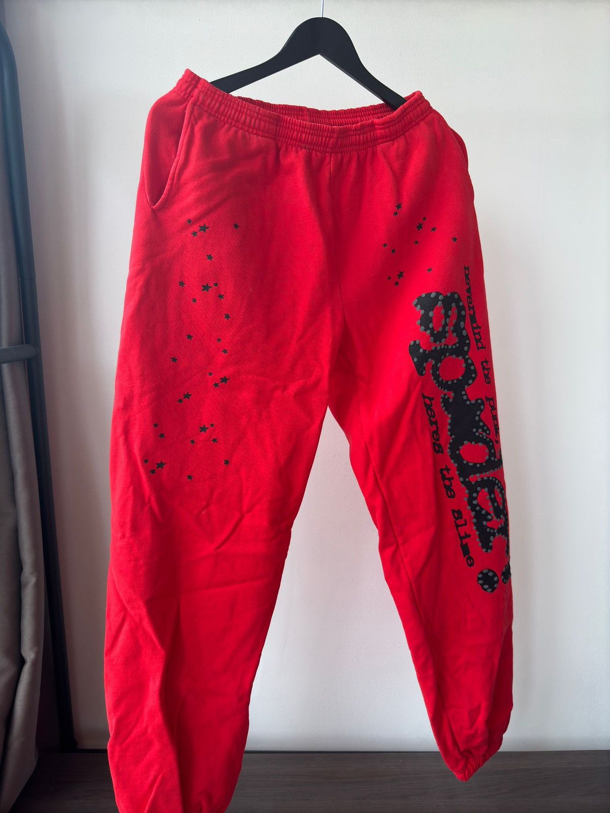 Sp5der Sp5der Jogger Red Size US 32 / EU 48 - 1 Thumbnail