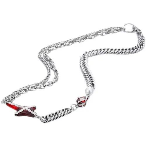Designer × Vintage Retro punk necklace Size ONE SIZE - 4 Thumbnail
