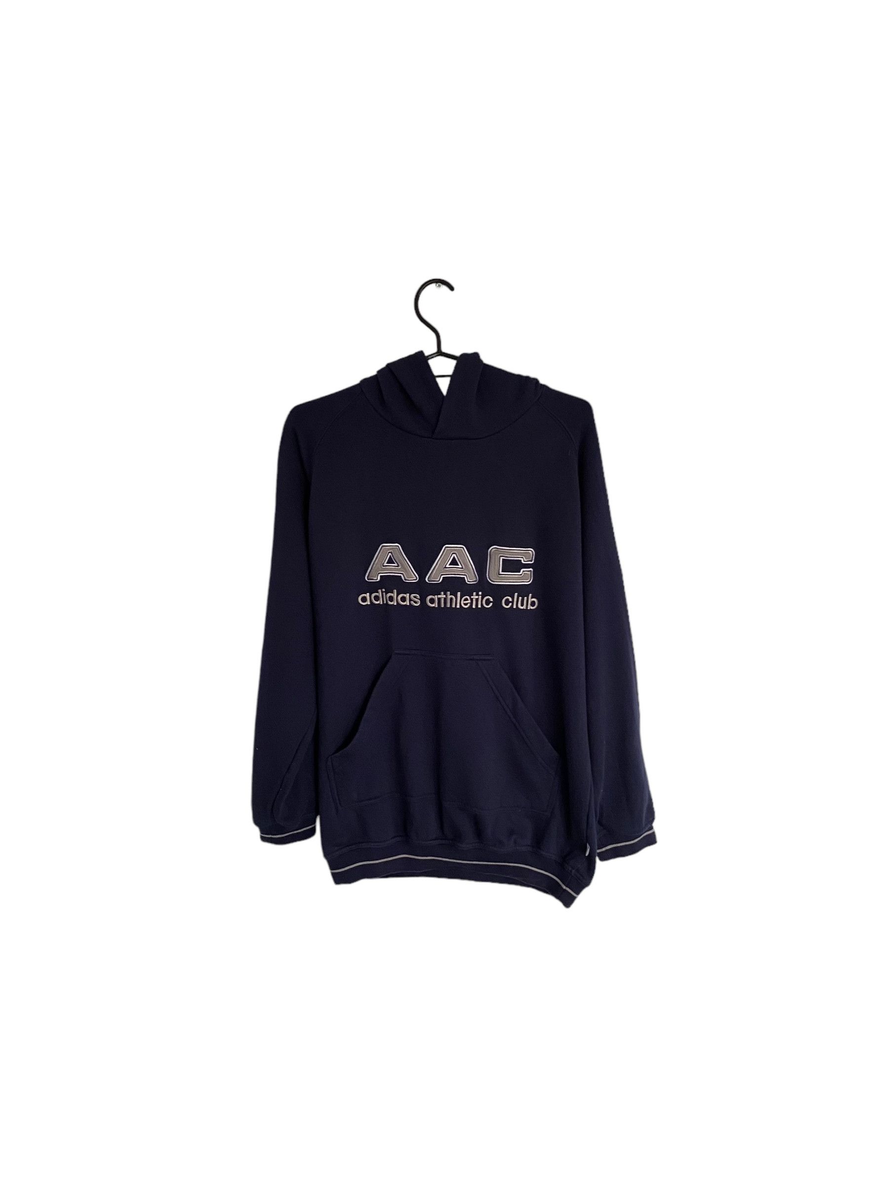 Adidas × Vintage 00s' Adidas Athletic Club vintage hoodie Size US S / EU 44-46 / 1 - 1 Thumbnail