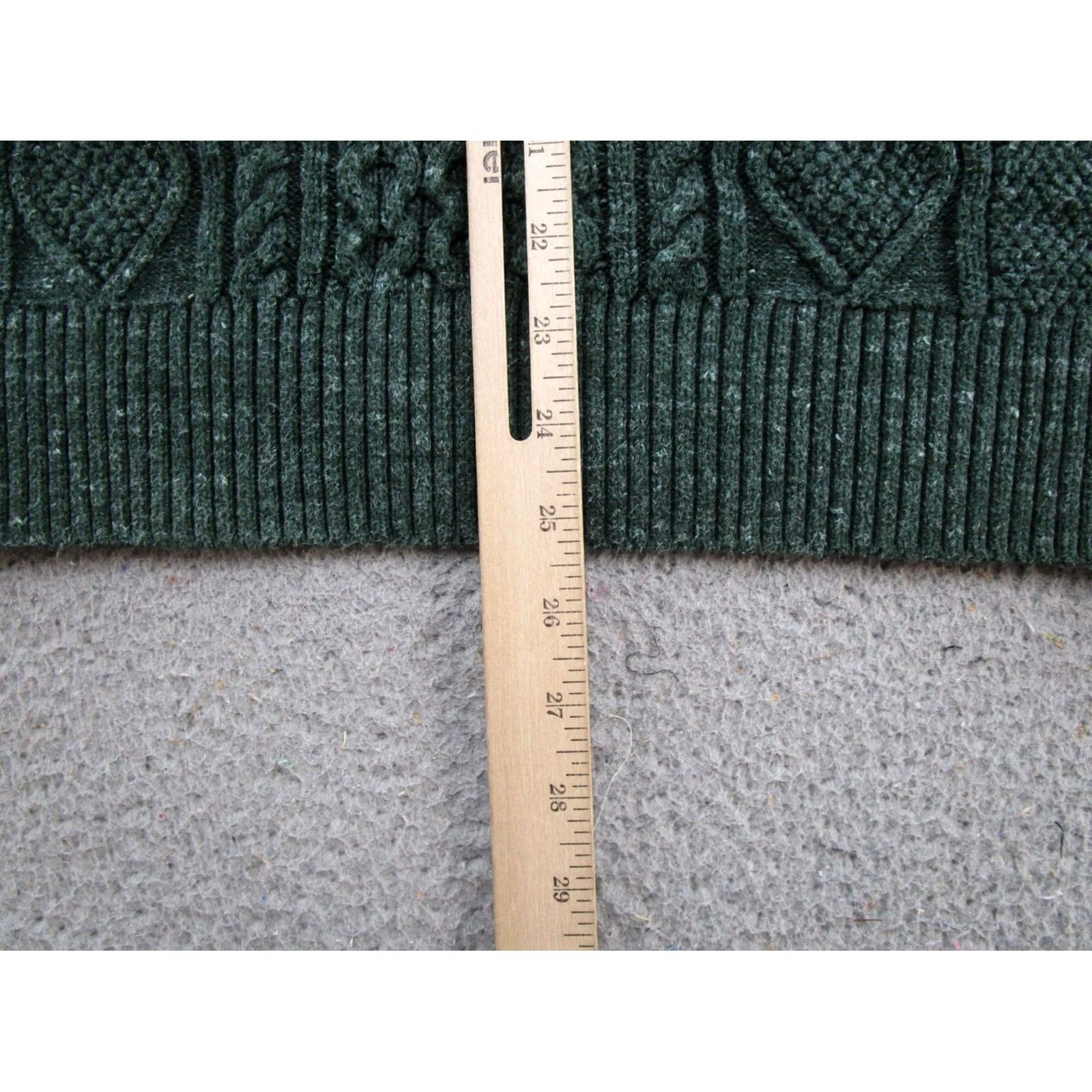Gap Gap Womens Sweater Pullover Knit Fisherman Cotton Green Size M Long Sleeve Size M / US 6-8 / IT 42-44 - 6 Thumbnail