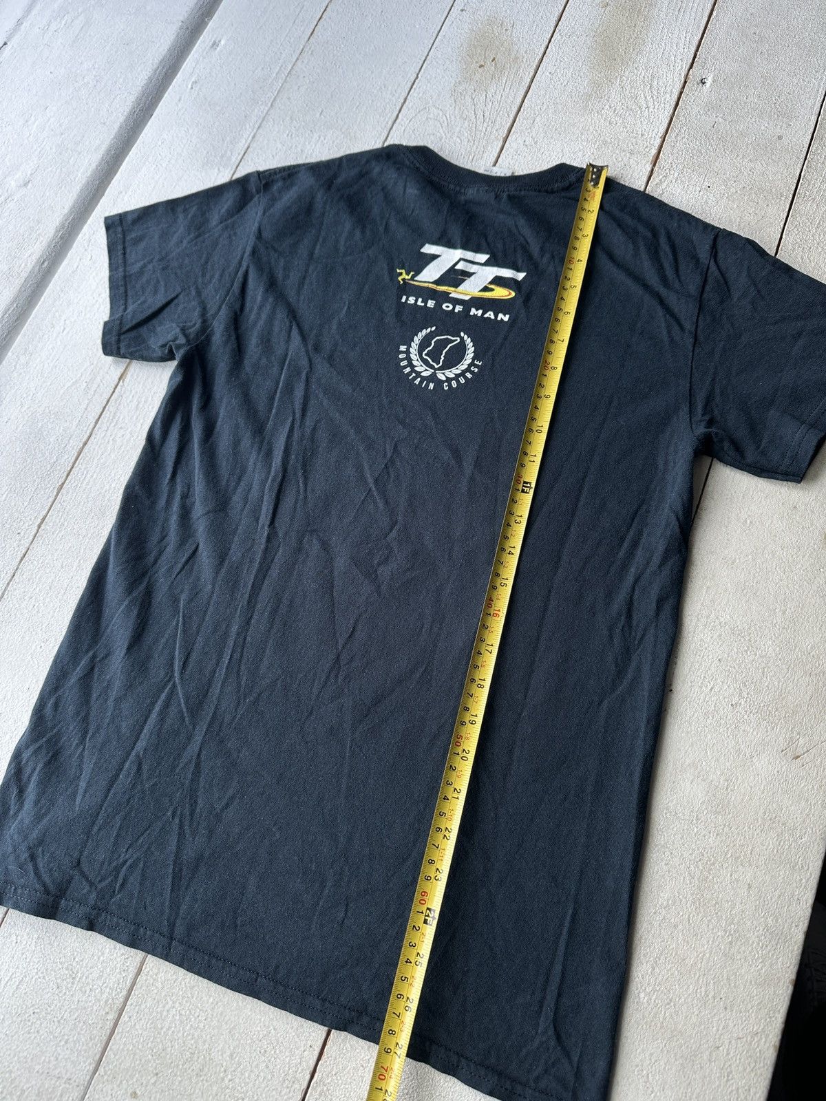 Vintage 🚨Racing T-shirt Isle of Man Vintage Big Logo 2 Side Size US S / EU 44-46 / 1 - 15 Thumbnail