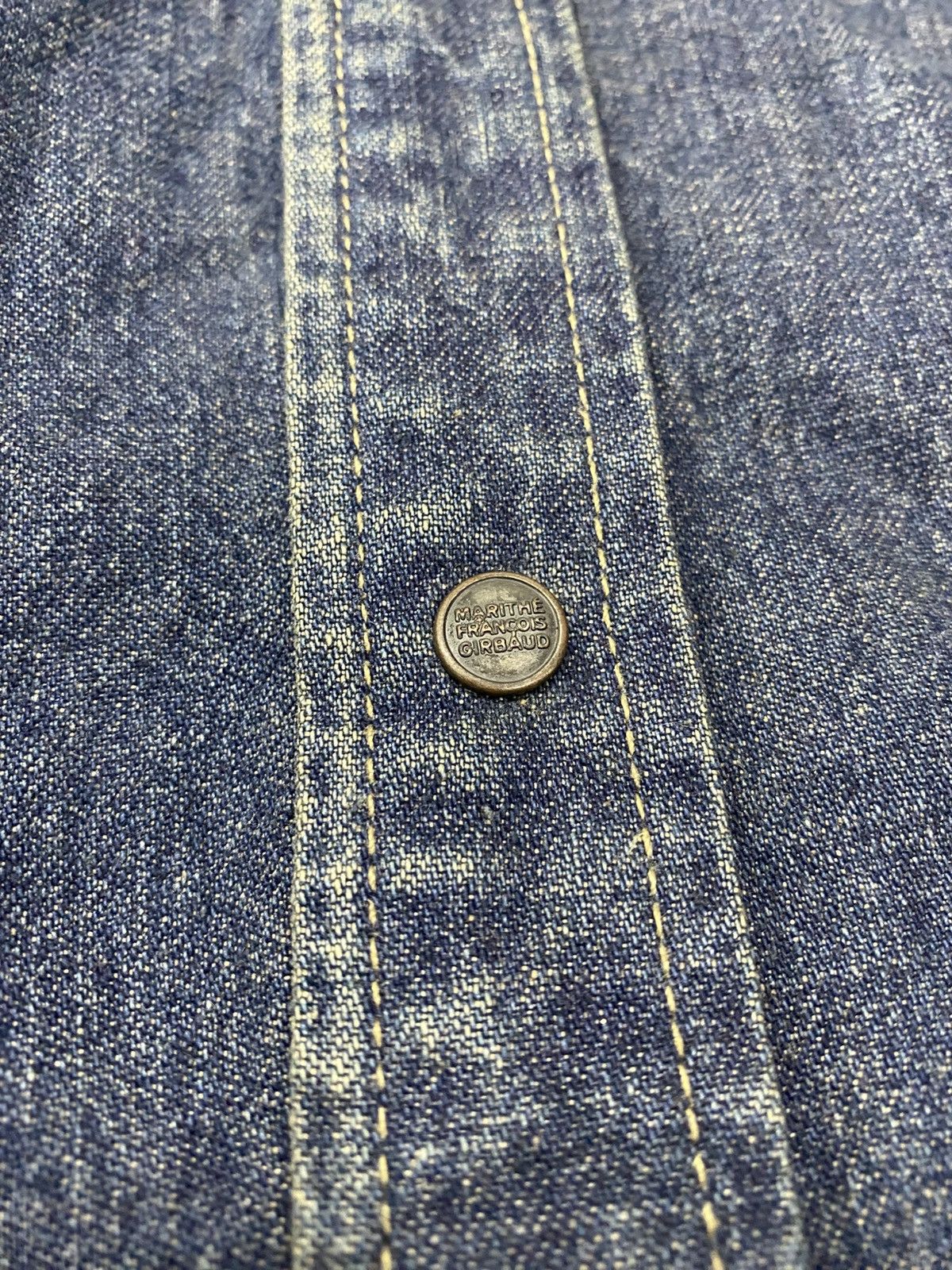 Marithe + Francois Girbaud Vtg Marithe Francois Girbaud oversize denim shirt Size US XXL / EU 58 / 5 - 6 Thumbnail