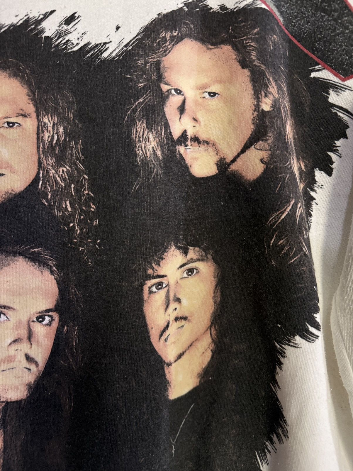 Band Tees × Vintage Rare Vintage 90s Metallica Promo Europe Sweatshirt Size US L / EU 52-54 / 3 - 7 Thumbnail