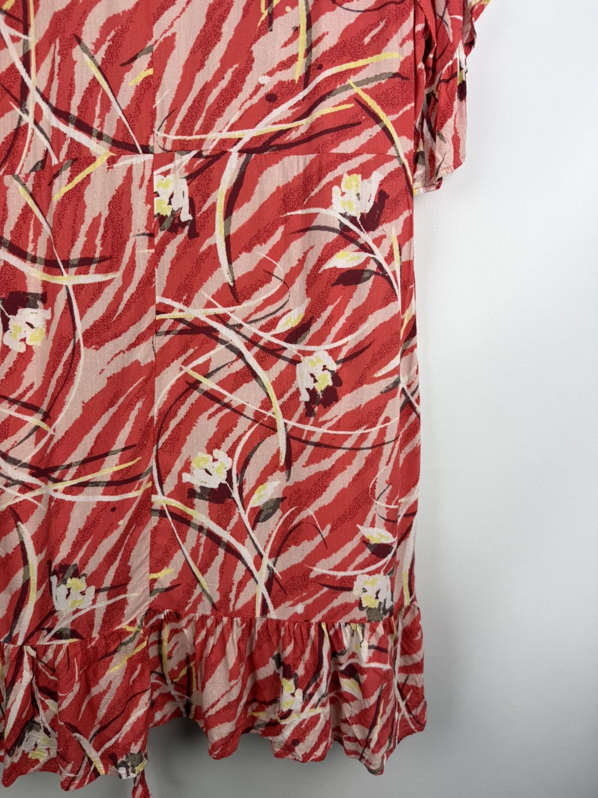 Allsaints Allsaints Marlow Kazuno Ladies Floral Pattern Wrap Dress Size M / US 6-8 / IT 42-44 - 18 Thumbnail