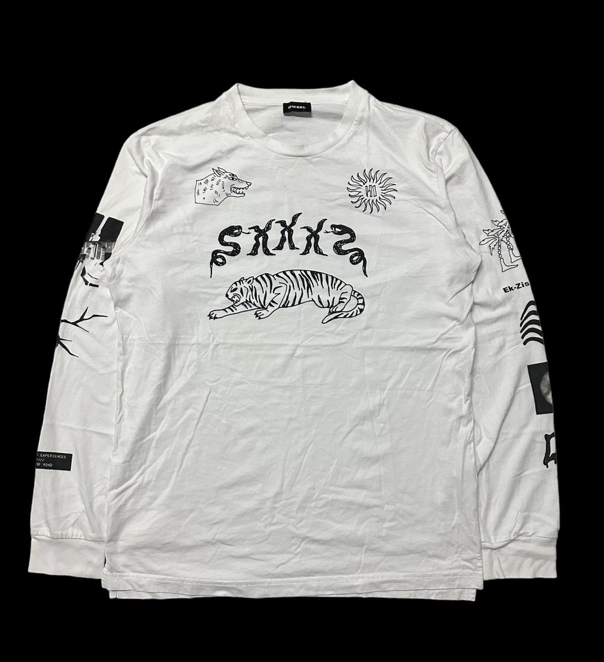 Diesel Diesel long sleeve tee Size US L / EU 52-54 / 3 - 2 Thumbnail
