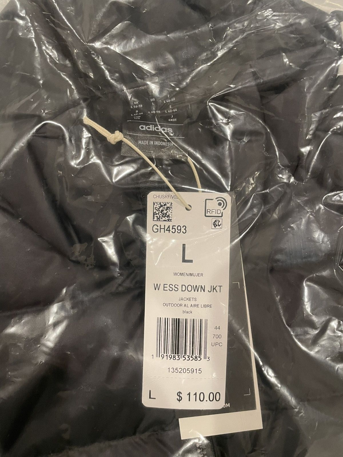 Adidas Adidas Essentials Puffer Jacket Size L / US 10 / IT 46 - 6 Thumbnail