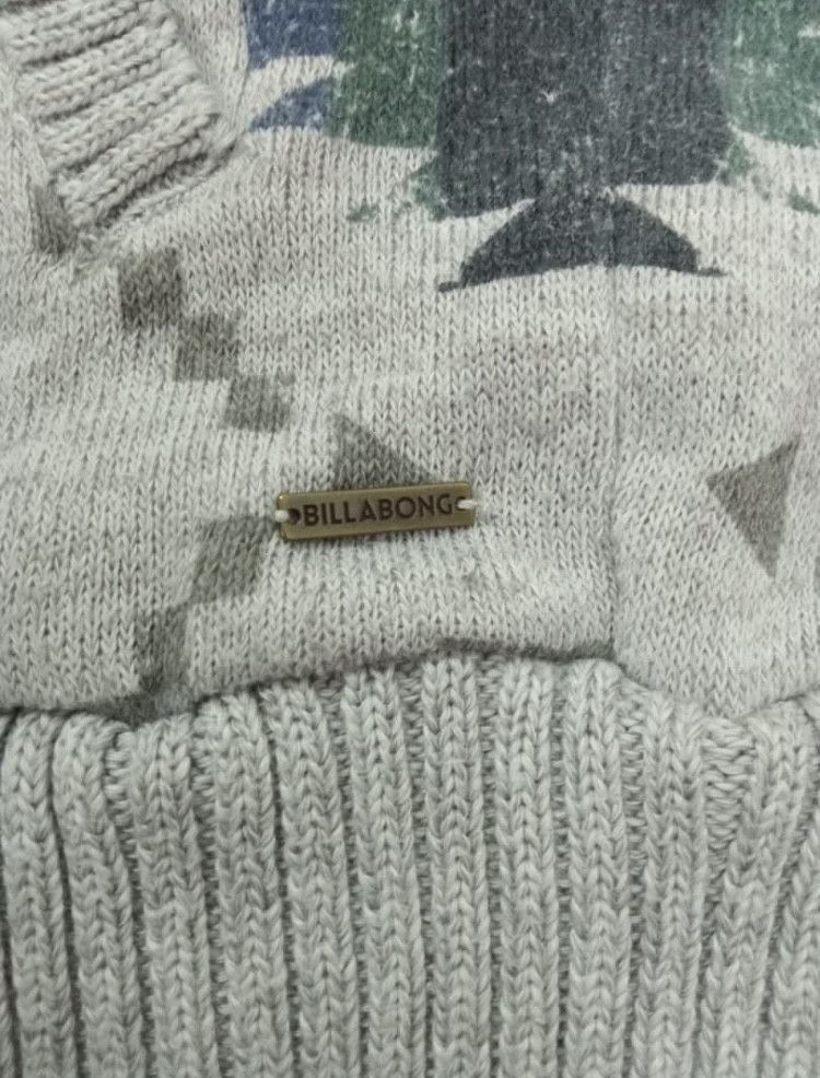 Billabong × Vintage Vintage Billabong Navajo Sweater Hoodie Size US M / EU 48-50 / 2 - 8 Thumbnail