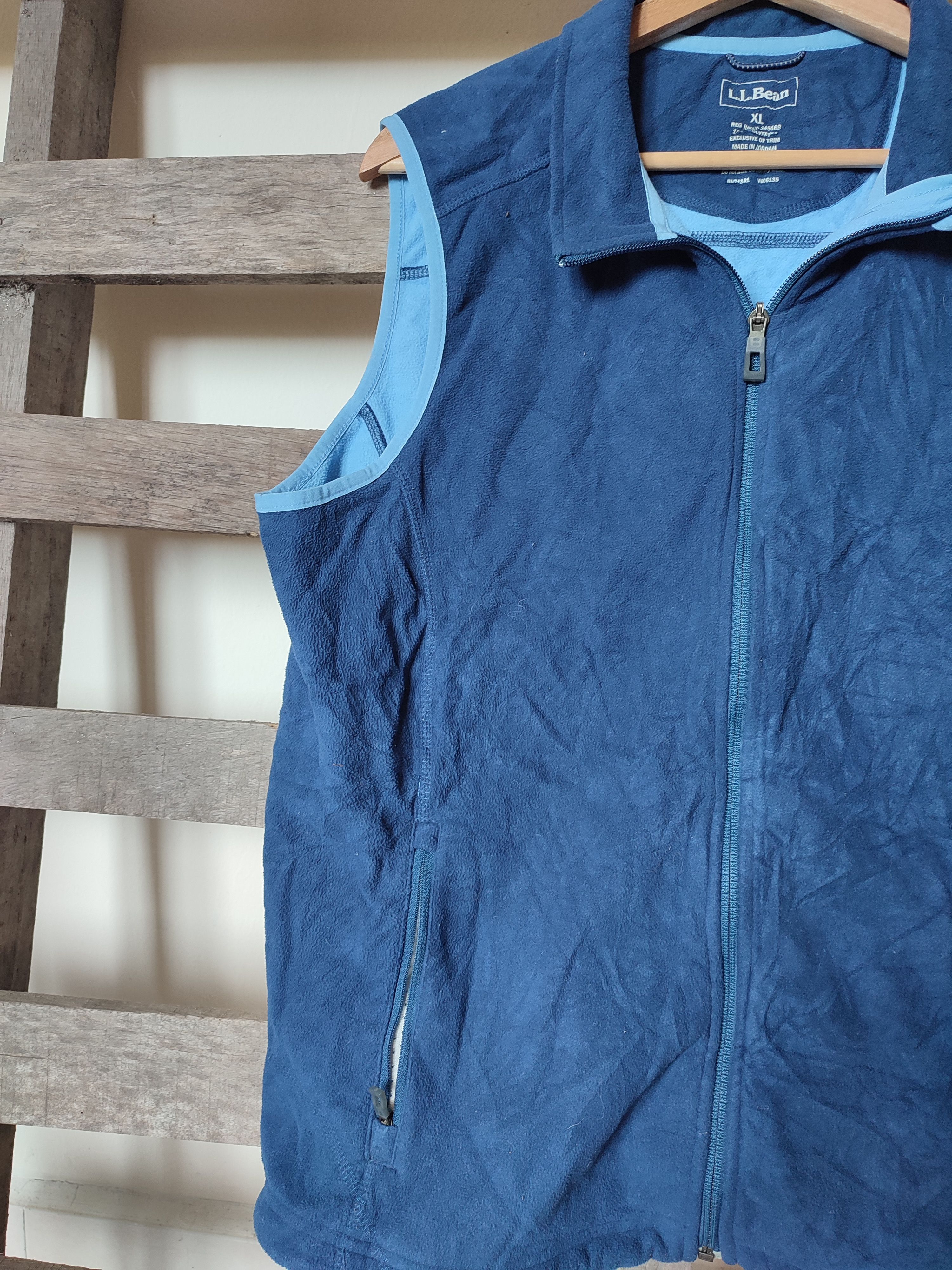 L.L. Bean 💥Vintage💥 L L Bean Vest Fleece Size US L / EU 52-54 / 3 - 8 Thumbnail