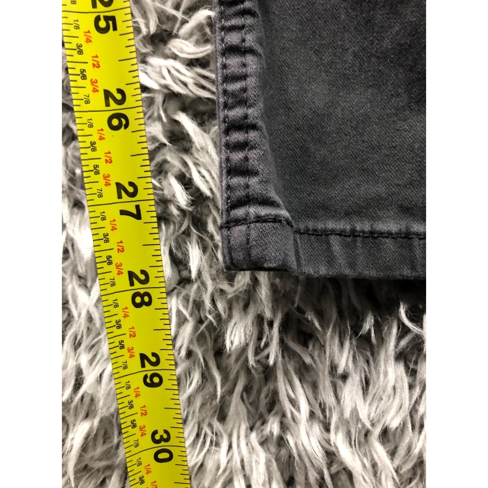 Wrangler Wrangler Jeans Mens Mid Dark Gray Denim Straight Leg 42x30 Regular 5-Pocket Belt Loops Wrangler 936 Modern Classic American Style Vintage No Size US 42 / EU 58 - 3 Thumbnail