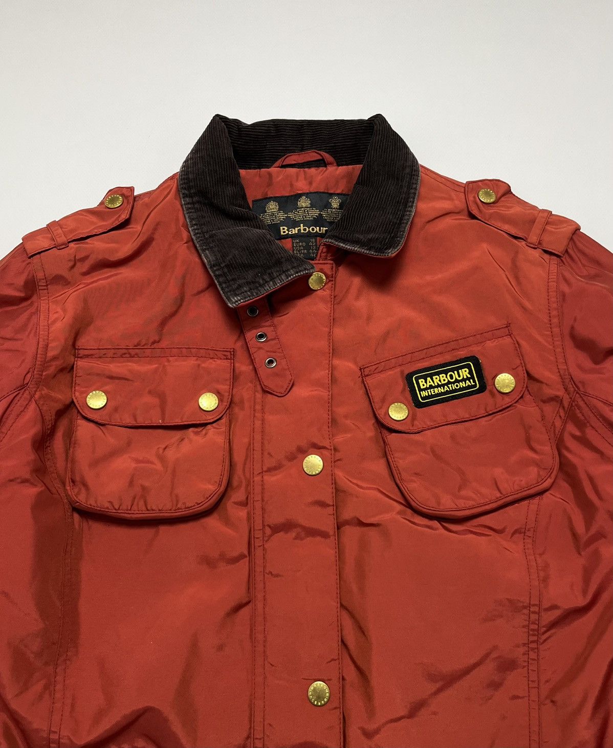 Barbour Barbour International Qualited Waterproof Biker Jacket Size M / US 6-8 / IT 42-44 - 2 Thumbnail