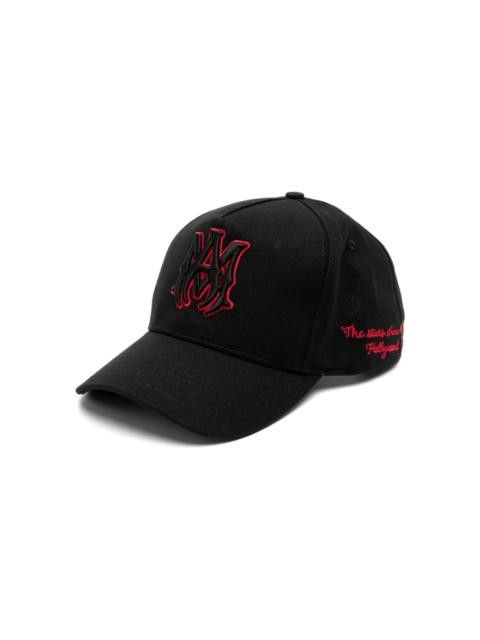 Amiri o1orln1025 Size: OS /'MA' Canvas Hat / Cap in Black Size ONE SIZE - 1 Thumbnail