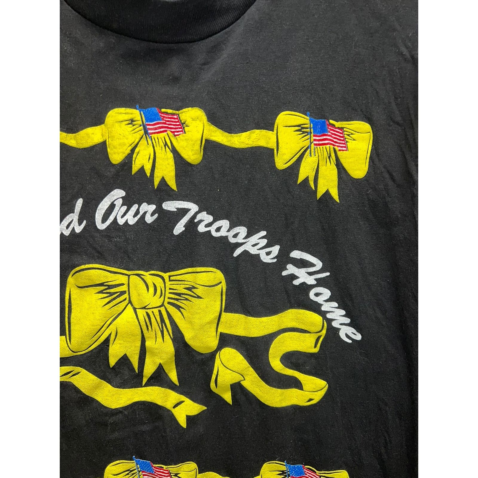 Vintage Vintage God Speed Our Troops Home Soldier Army Tee VTG 80s M Size US M / EU 48-50 / 2 - 3 Thumbnail