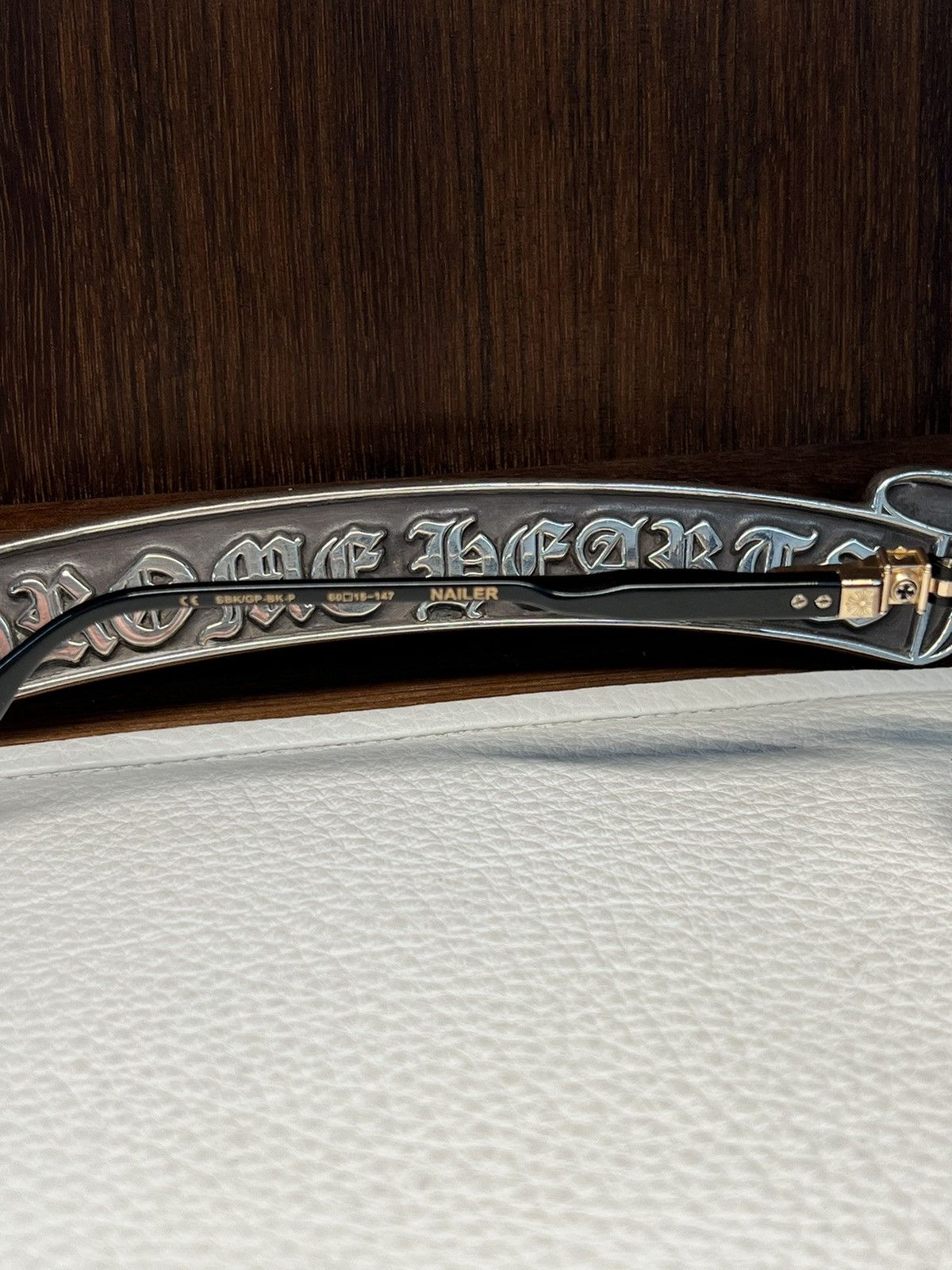 Chrome Hearts Chrome Hearts Nailer Sunglasses Size ONE SIZE - 8 Thumbnail