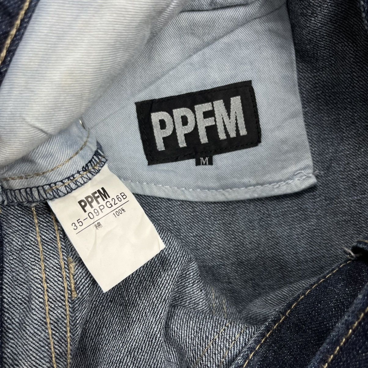 PPFM Ppfm double waist denim pants travis scott style Size US 32 / EU 48 - 9 Thumbnail