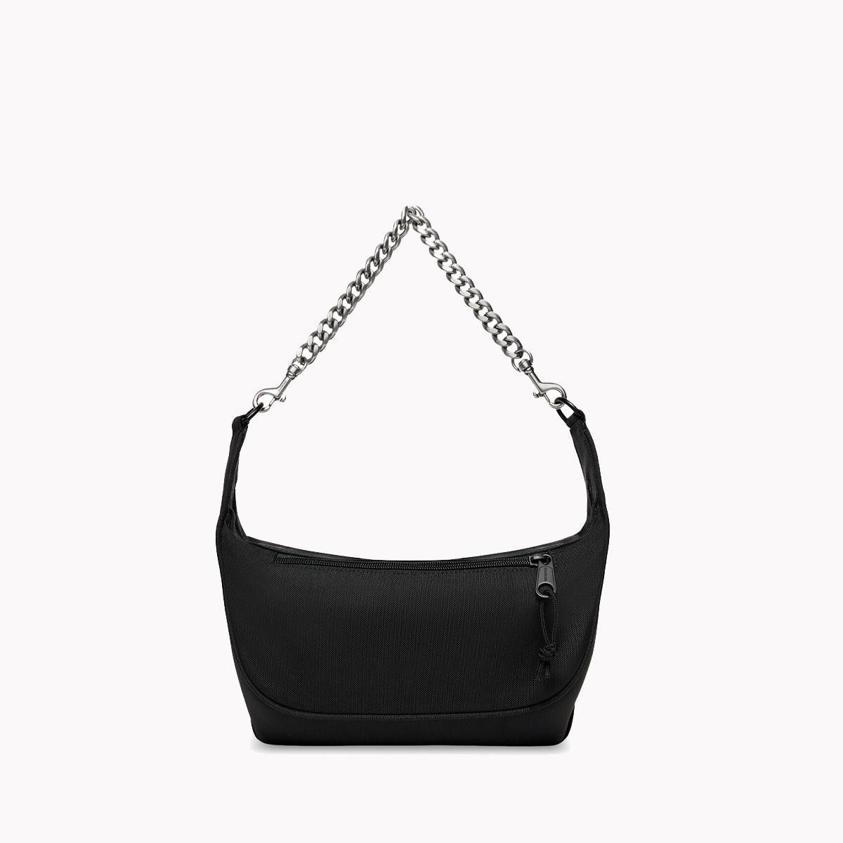 Balenciaga o1mt1gz1124 Size: OS / Raver Medium Bag With Chain Black Size ONE SIZE - 4 Thumbnail
