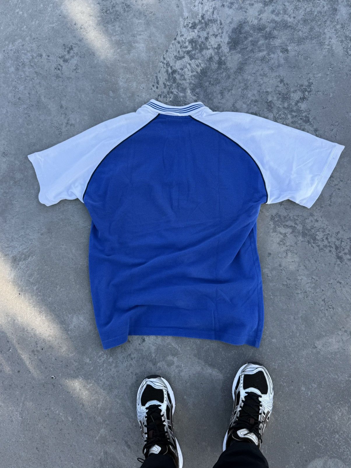 Adidas Vintage 90s Adidas Schalke 04 Soccer Blokecore Polos Jersey Size US L / EU 52-54 / 3 - 8 Thumbnail