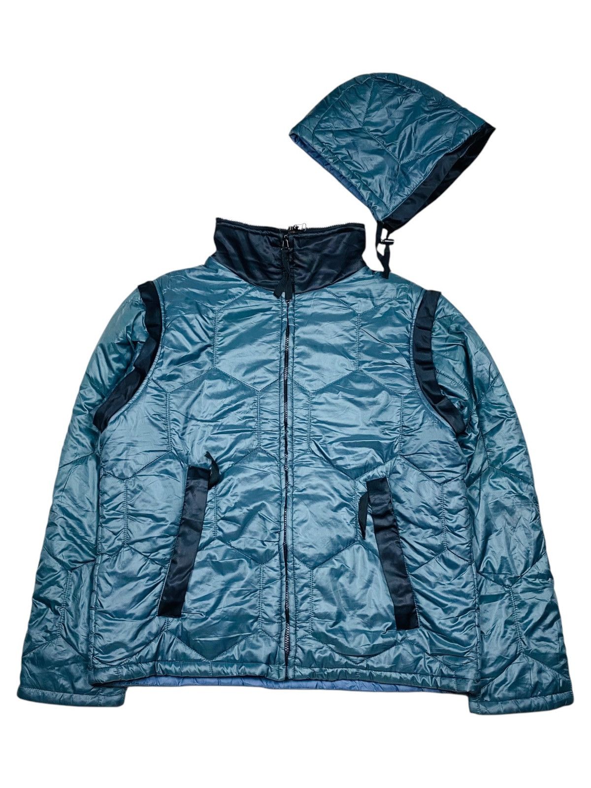 20471120 2000s Sabotage - GIMP Hoodie Puffer Jacket Size US M / EU 48-50 / 2 - 6 Thumbnail