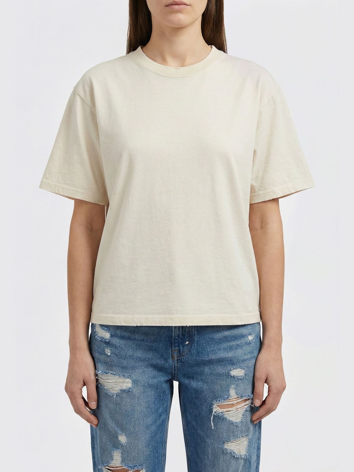 Golden Goose Golden Goose T-Shirt Woman White Size L / US 10 / IT 46 - 1 Thumbnail