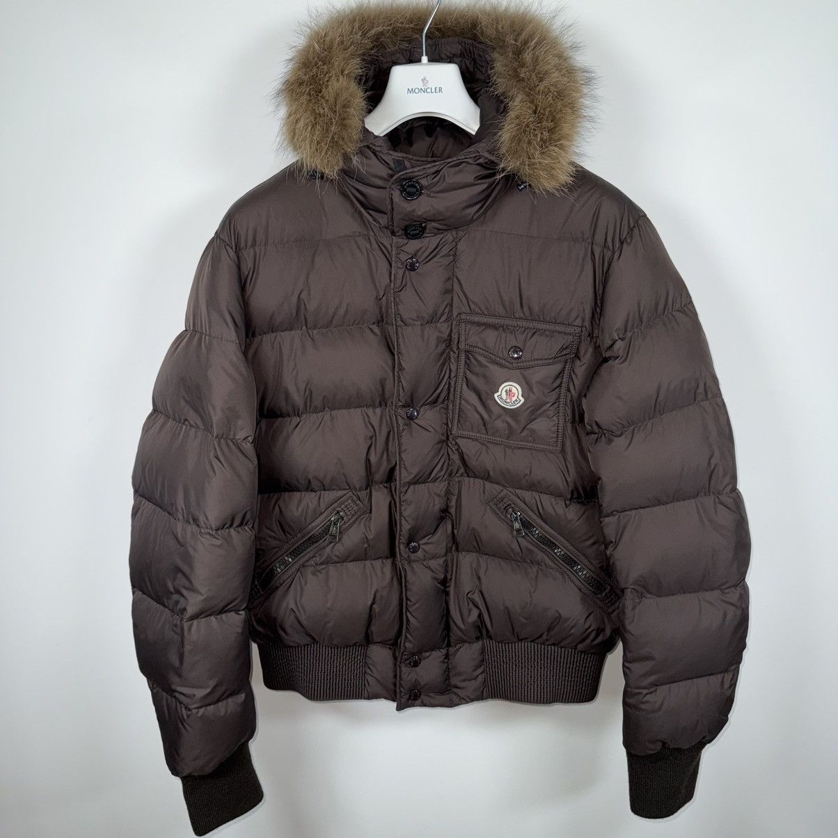 Moncler Moncler Colby Men’s Fur Down Puffer Jacket Size 6 (XXL) Size US XXL / EU 58 / 5 - 1 Thumbnail