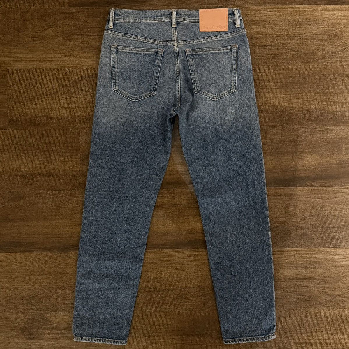 Acne Studios Acne Studios River Jeans Mid Blue Size US 31 - 1 Thumbnail