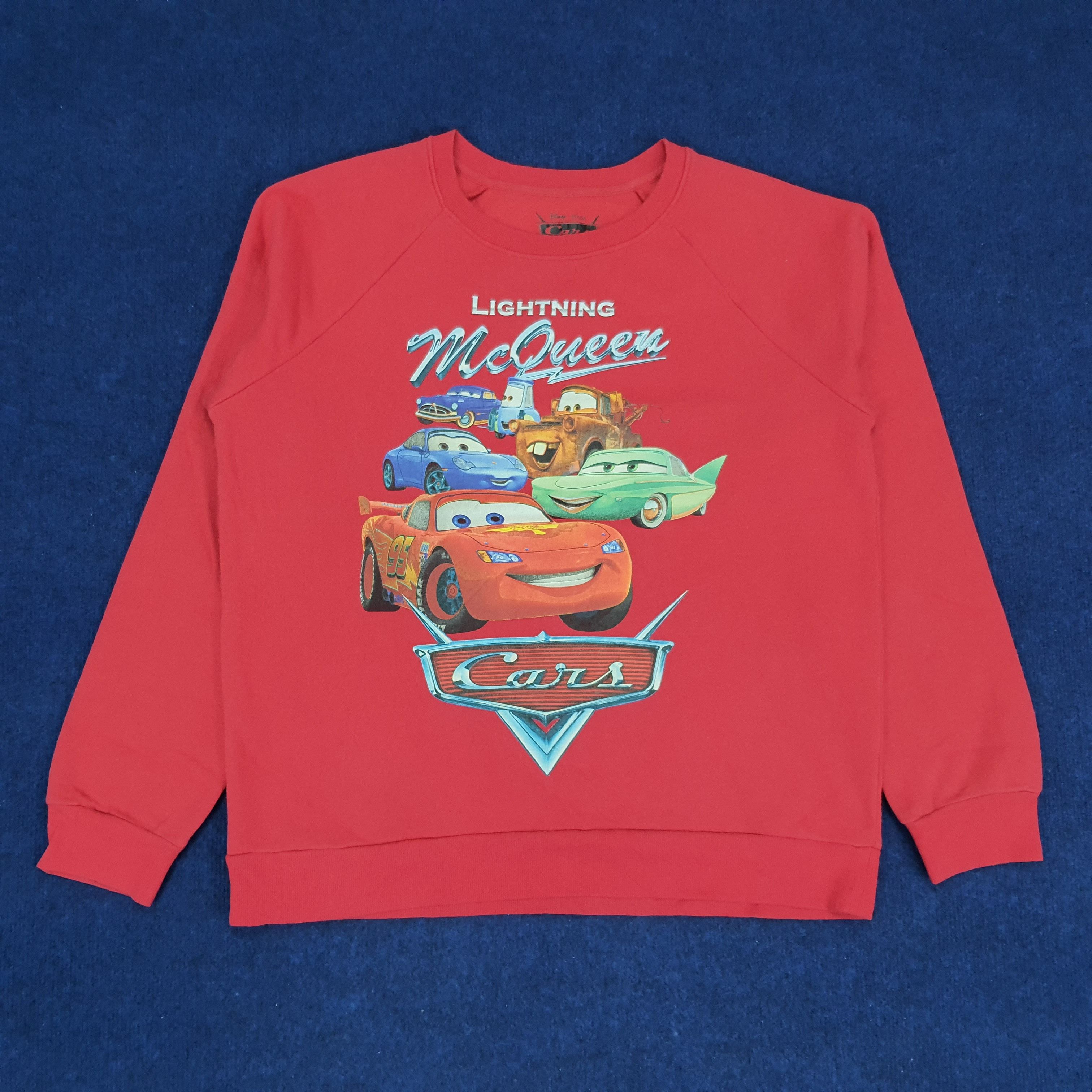 Vintage Vintage Disney Cars Lightning McQueen Movie Sweatshirt Size US M / EU 48-50 / 2 - 1 Thumbnail