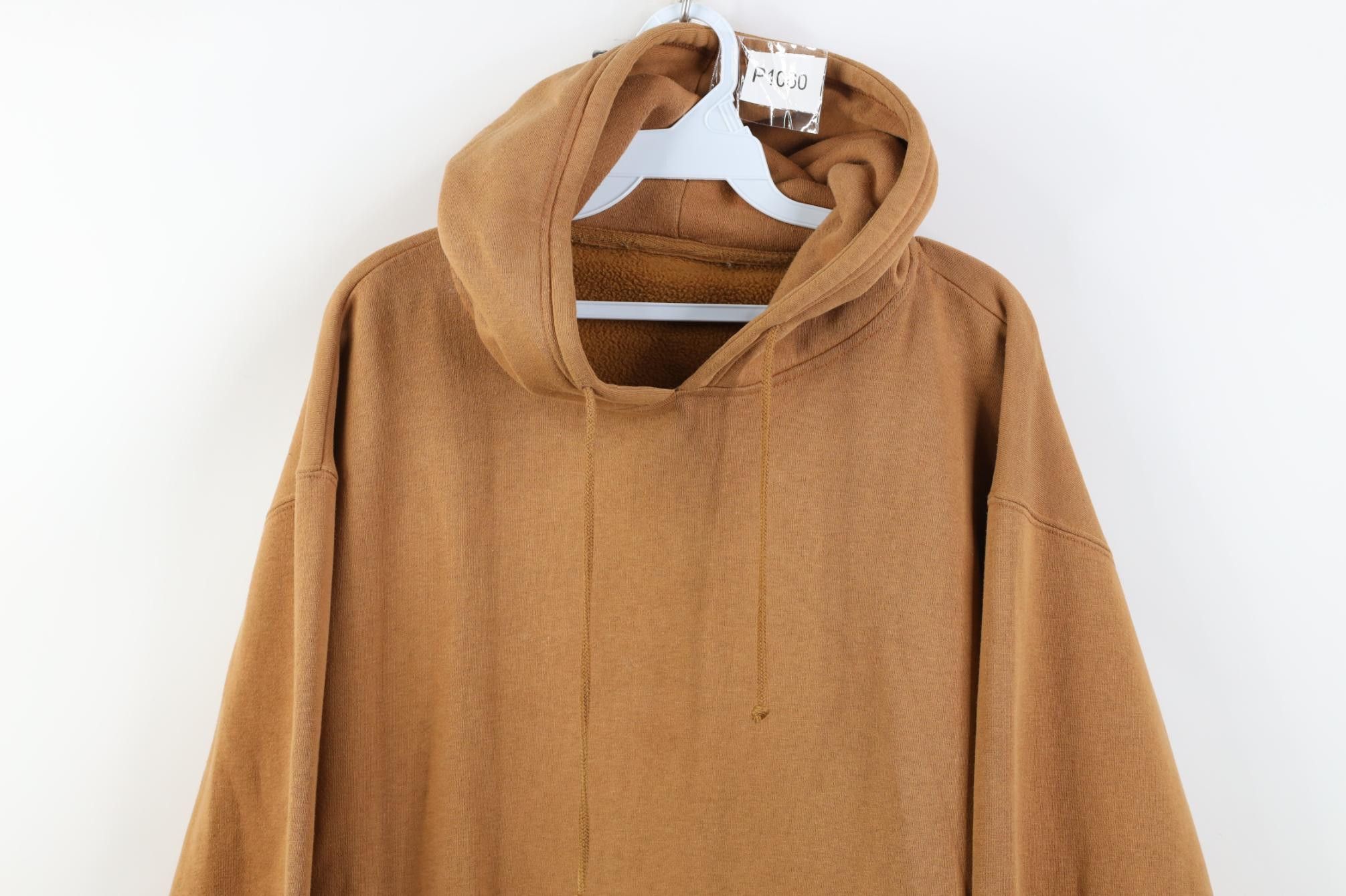 Vintage Vintage 90s Y2K Streetwear Sun Blank Hoodie Sweatshirt Size US XL / EU 56 / 4 - 2 Thumbnail