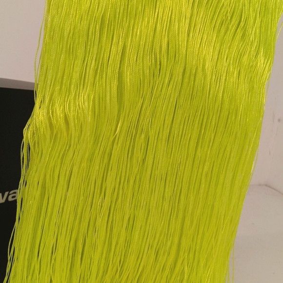 Alexander Wang Alexander Wang Satin Crystal Fringe Shoulder Bag - Neon Size ONE SIZE - 10 Thumbnail
