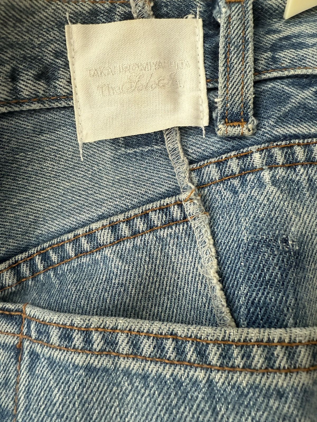 Takahiromiyashita The Soloist. the jean patchwork denim Size US 29 - 5 Thumbnail