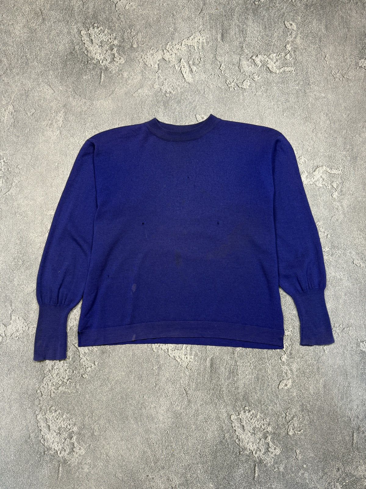 Jil Sander Distressed Wool Jil Sander Sweater Made In Italy Size XL / US 12-14 / IT 48-50 - 1 Thumbnail