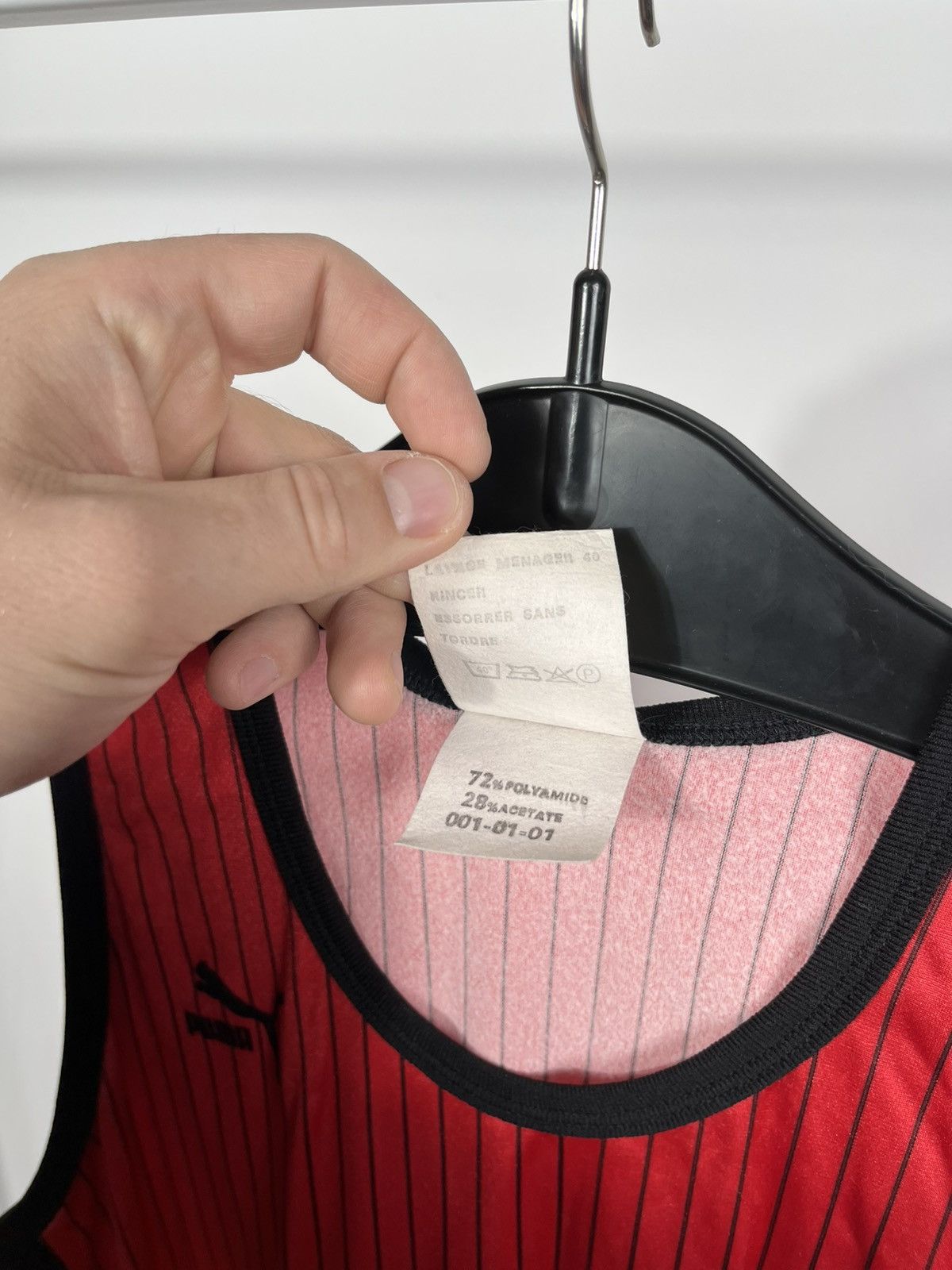 Puma Puma Vintage Tank Top Striped Made in France Jersey Shirt Size US S / EU 44-46 / 1 - 5 Thumbnail