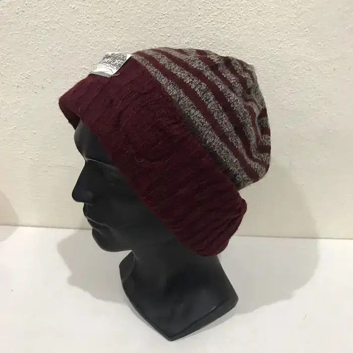 Japanese Brand × Vintage Day Off Stripe Design Beanie Hat Size ONE SIZE - 2 Thumbnail