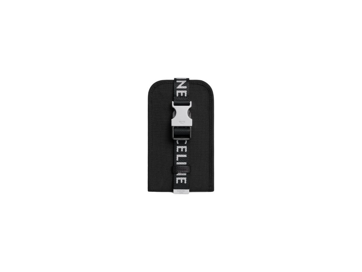 Celine o1w1db11124 Size: OS / Trekking Phone Pouch in Black Size ONE SIZE - 1 Thumbnail